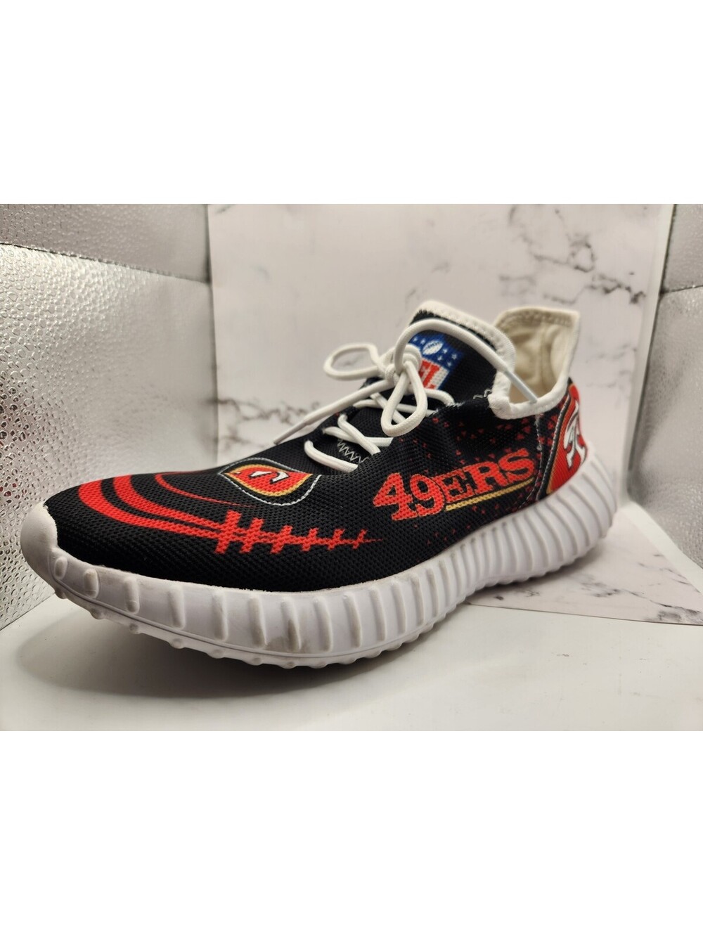 🔥Mens NFL S.F 49ers Sneakers Size 7 🔥
